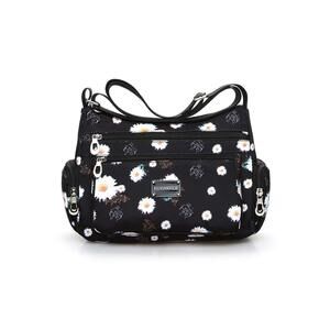 8887 Crossbody Bags Nylon Shoulder Bag Floral Multi-Pocket Purses